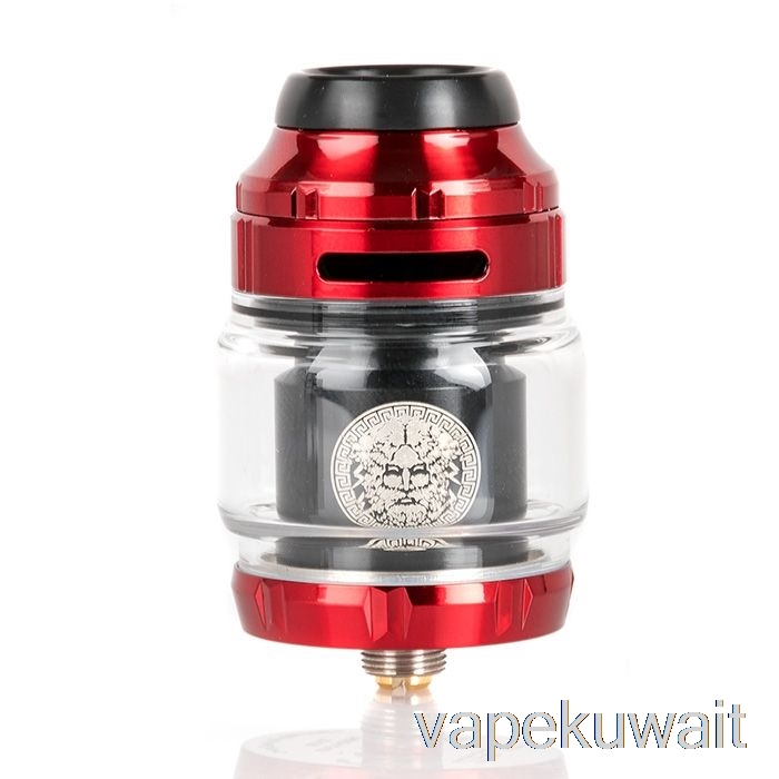Geek Vape Zeus X 25mm Rta (zx Rta) مجموعات Pod Vape باللونين الأحمر والأسود